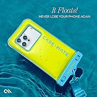 Vista 6 de Case-Mate Funda impermeable IP68 para teléfono – Funda flotante impermeable con cordón cruzado – Esenciales de viaje para playa y cruceros