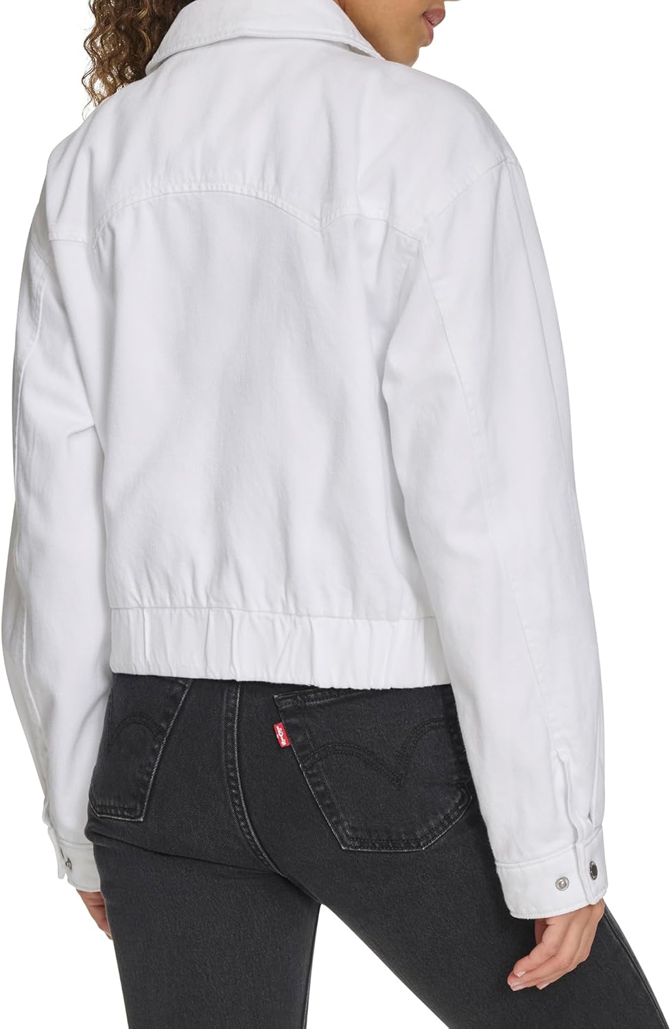 Levi's Women's Western Denim Bomber - Image 4