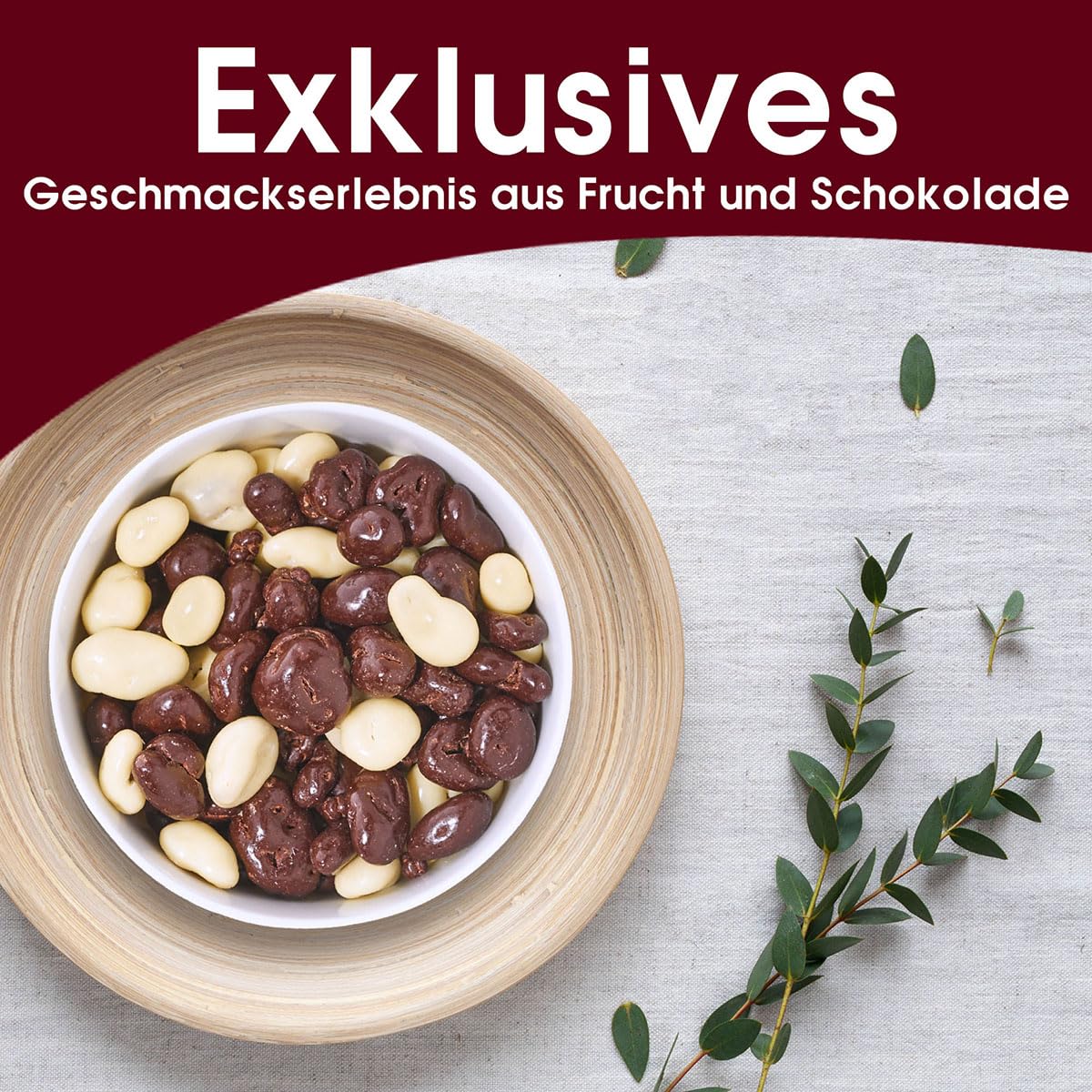 Sultan's Palace Cranberries in Schokolade 1000 g Schokoladenfrüchte
