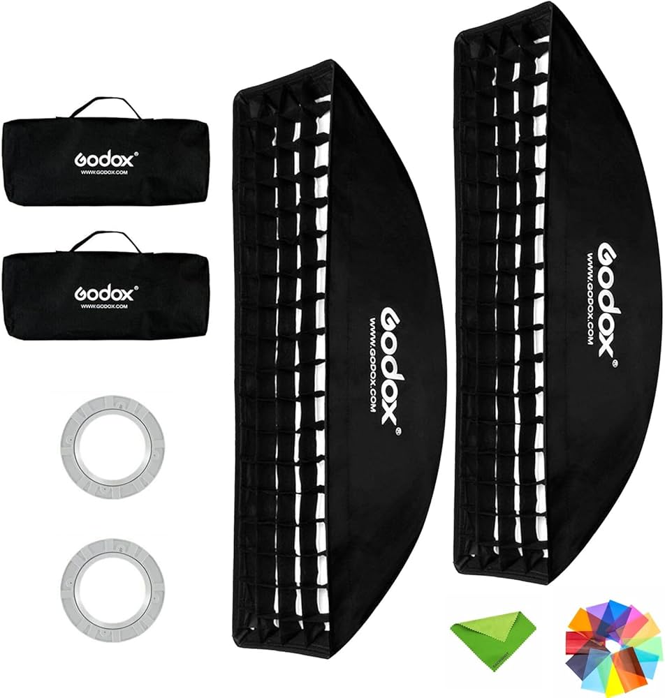 Amazon | Godox 30x120cm ソフトボックス ハニカムグリッド Bowens