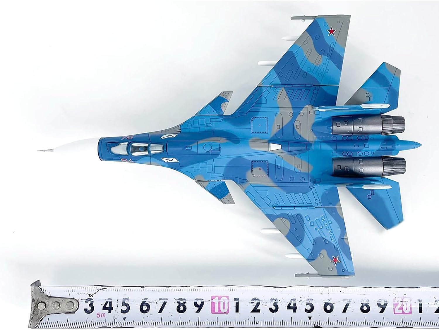 Alloy Russian Navy Su-33 Fighter Model Aircraft Model 1:100 Model Simulation Science Exhibition Model Accessory