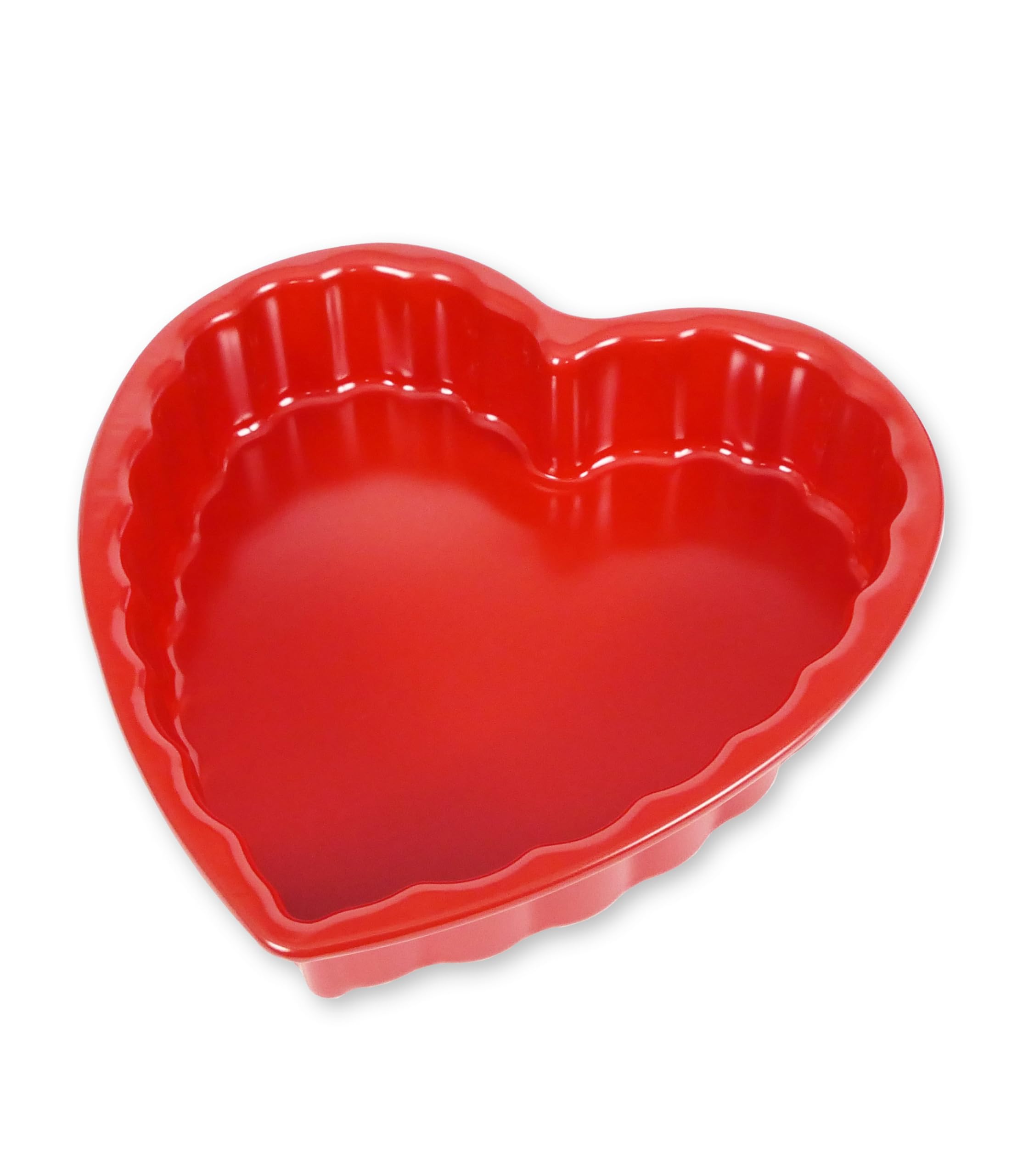 USA Pan Global Bakeware Red Heart Cake Pan