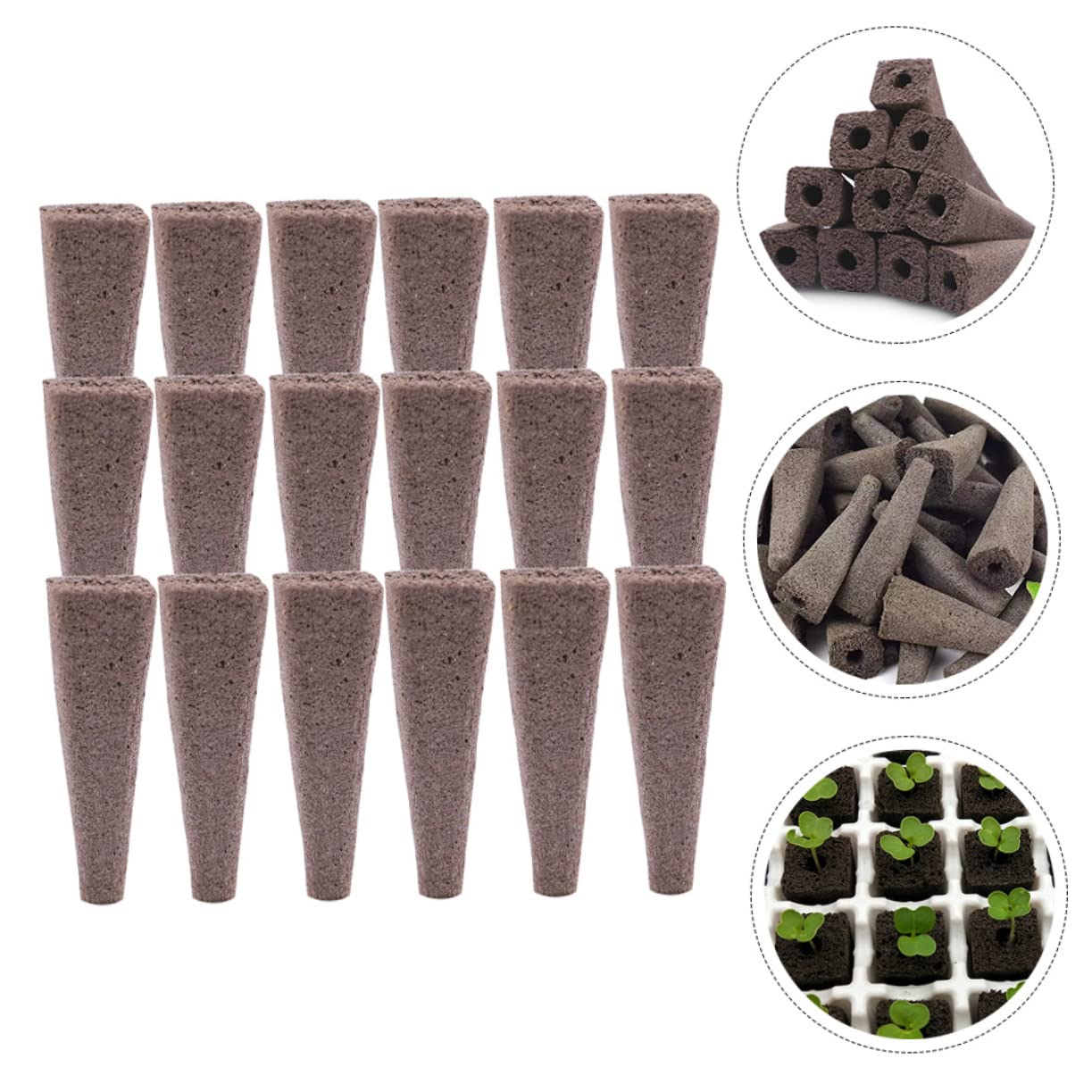 BESPORTBLE 100pezzi Nutrienti per Coltivazione per Giardinaggio Balcone e Vasi Ottimale per Semi e Idroponiche