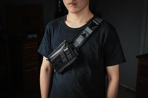 Miniatura 7 de TACTICAL_GEEK TGCodeG5 Hebillas de liberación rápida sin coser, paquete de 2 hebillas duraderas de nailon PA66 para correas de 1.4 pulgadas1.496 in,