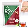 Detox Tea for Weight Management Routine, 28 Herbal Tea Bags with Oolong Tea, Green Tea Extract, Mate, Ginseng, Dandelion, Nettle & Lemongrass, Vegan Herbal Wellness Tea, 84g