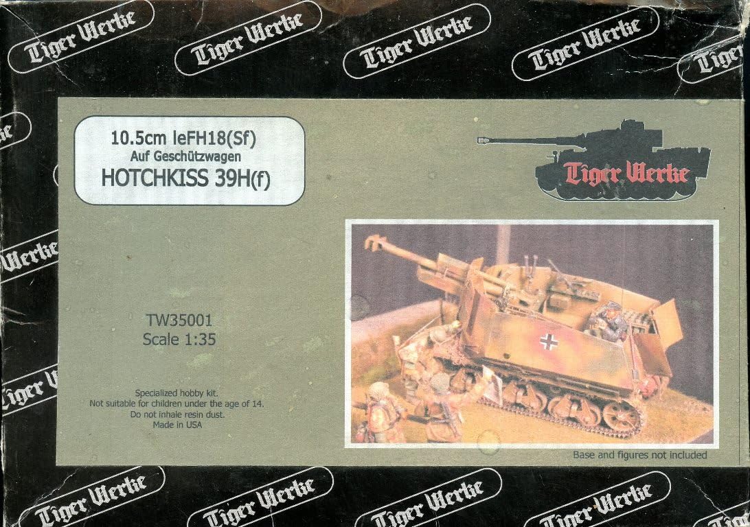1:35 10.5cm leFH18(Sf) Auf Geschutzwagen Hotchkiss 39H(f) #TW35001