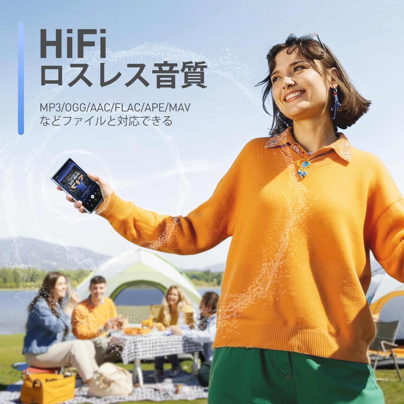 Amazon.co.jp: AGPTEK MP4プレーヤー 5インチ Androidシステム Wi-Fi