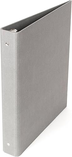 Miniatura 4 de Bigso Ringo - Carpeta organizadora de 3 anillos de fibra  Carpeta de 3 anillos para almacenar proyectos o papeles  Carpeta resistente y duradera de