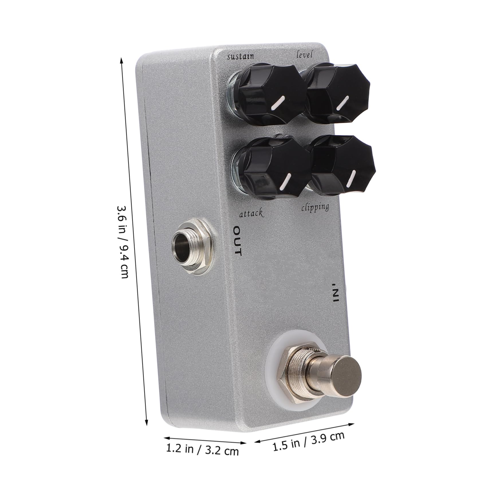 HANABASS 1Pc Mini Compressor Guitar Effect Supply Lightweight and Portable Musical Instrument Accessory Durable Design for Electric Guitar Easy to Use present for Music Lovers