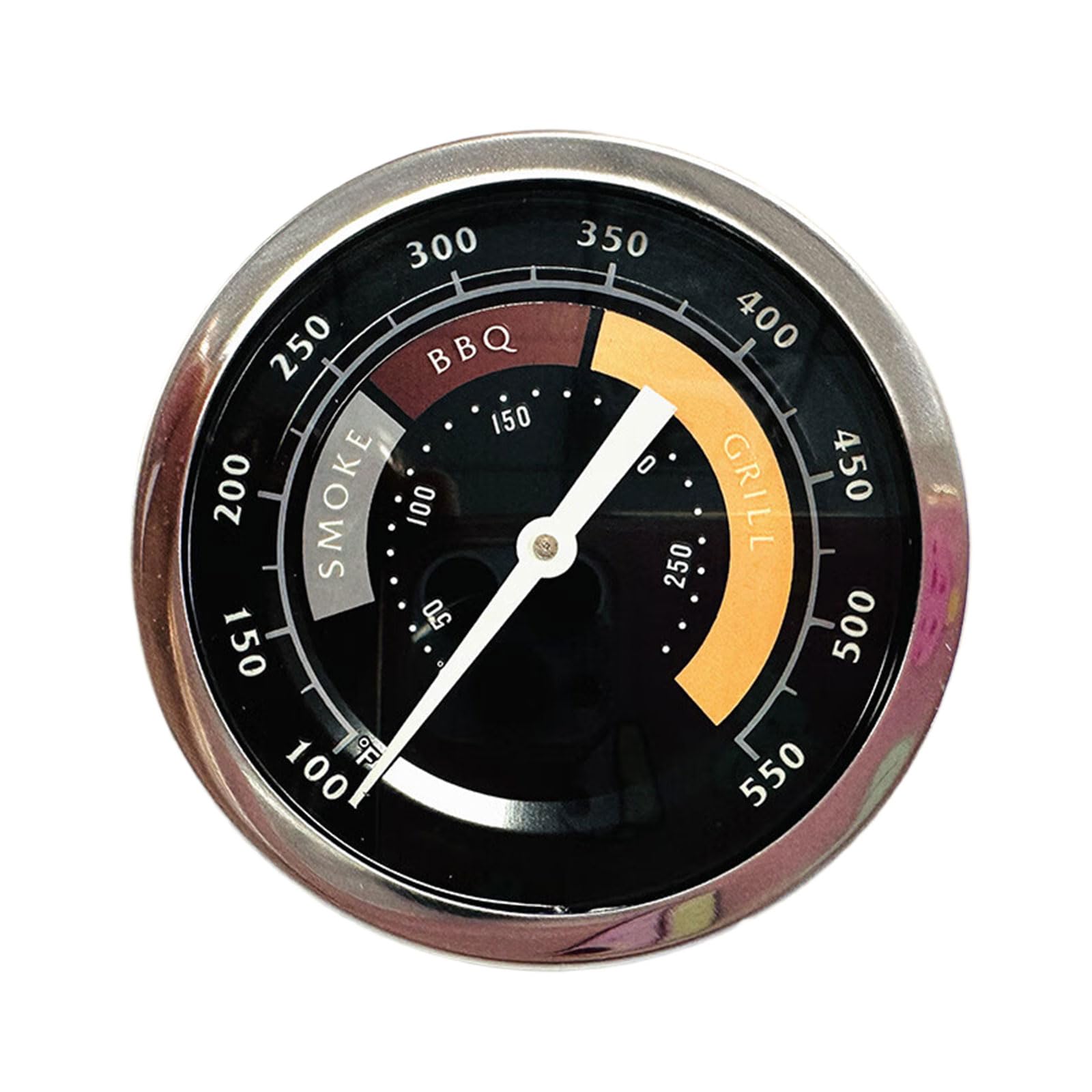 Temperature Test Meter Analog Oven Thermometers Round Roasting Temp Gauge Stainless Steeel Thermometers 50-250?/100-550?