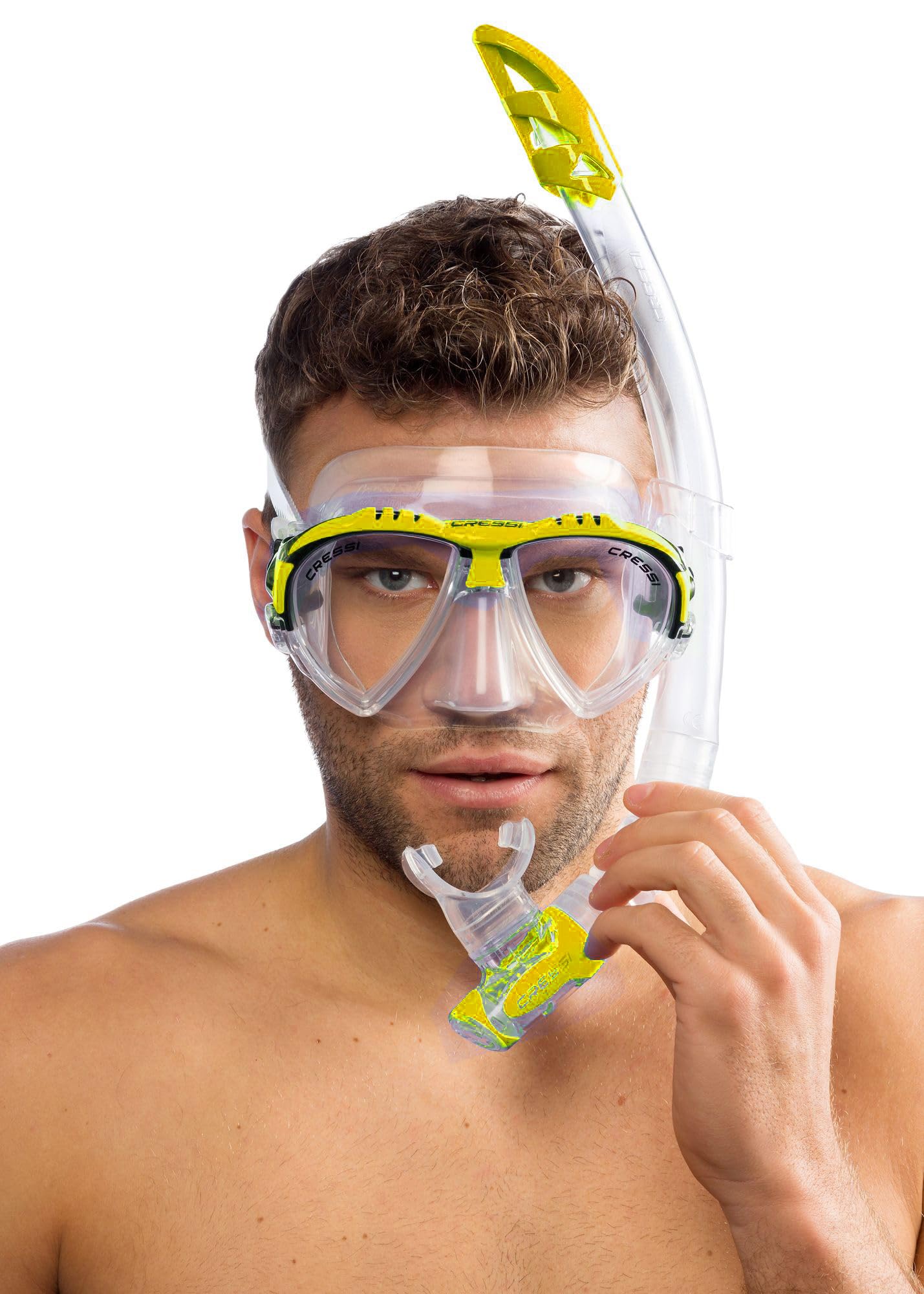 Cressi Matrix Maschera Set z Snorkel do Nurkowania i Snorkelingu Unisex Adulto