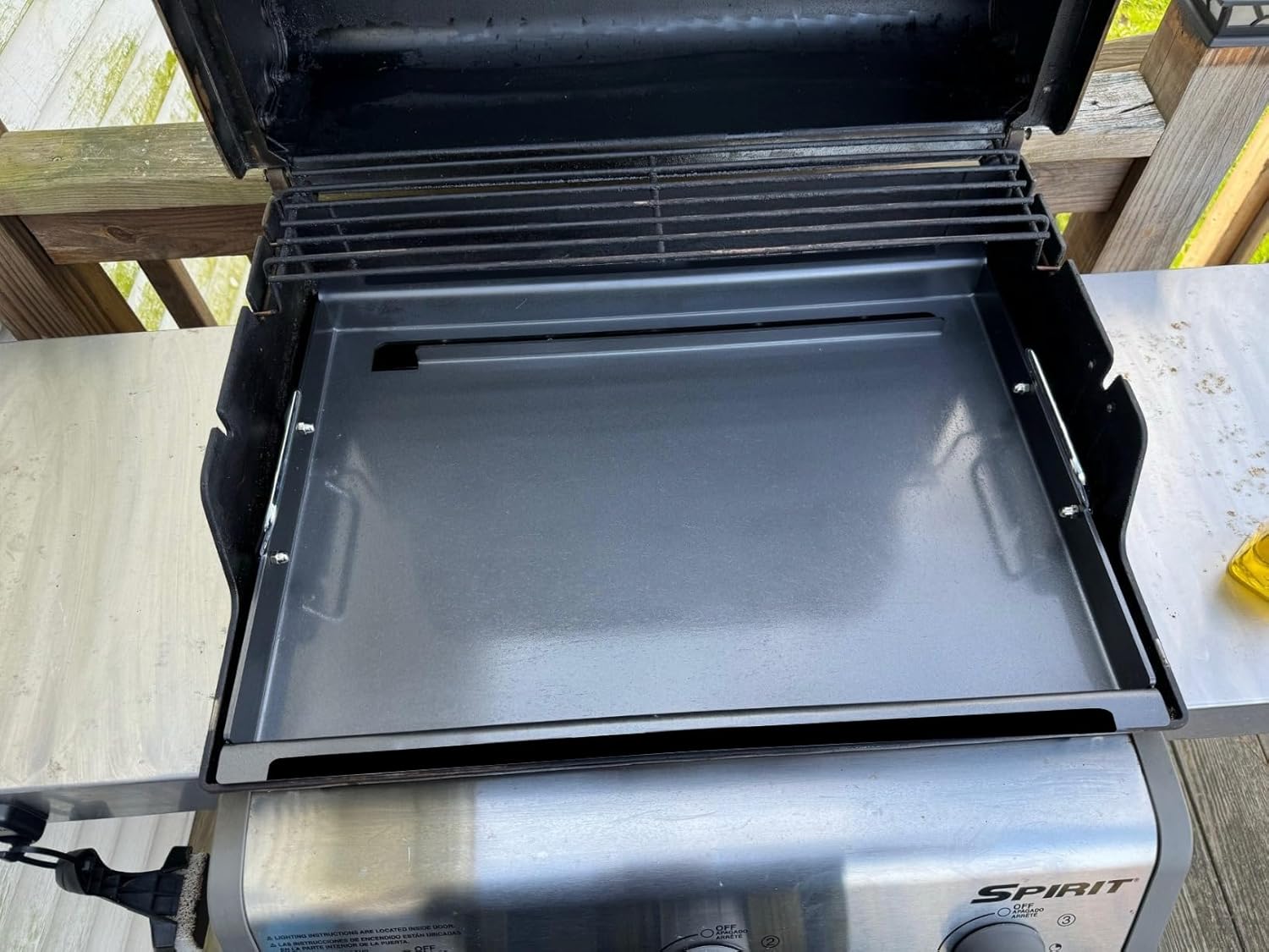 SafBbcue Flat Top Griddle for Weber for Broil King Grills, Full-Size Griddle for Broil King Baron 440 Baron 320 9221-64 9221-67 Grill Griddle for Weber Spirit E-310 E-320 S-310 S-320, 6787