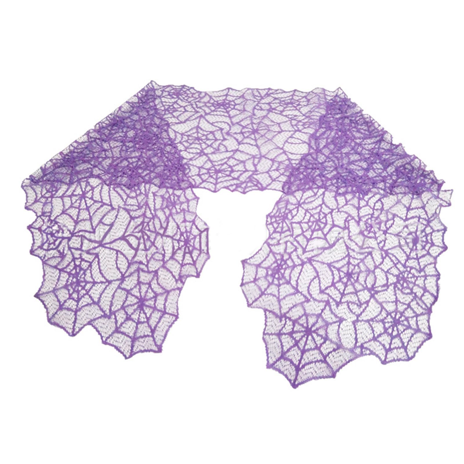 Tablecloth for Halloween, Lace Polyester, Table Runner Houses Decors Halloween Celebration Lace Table Cover