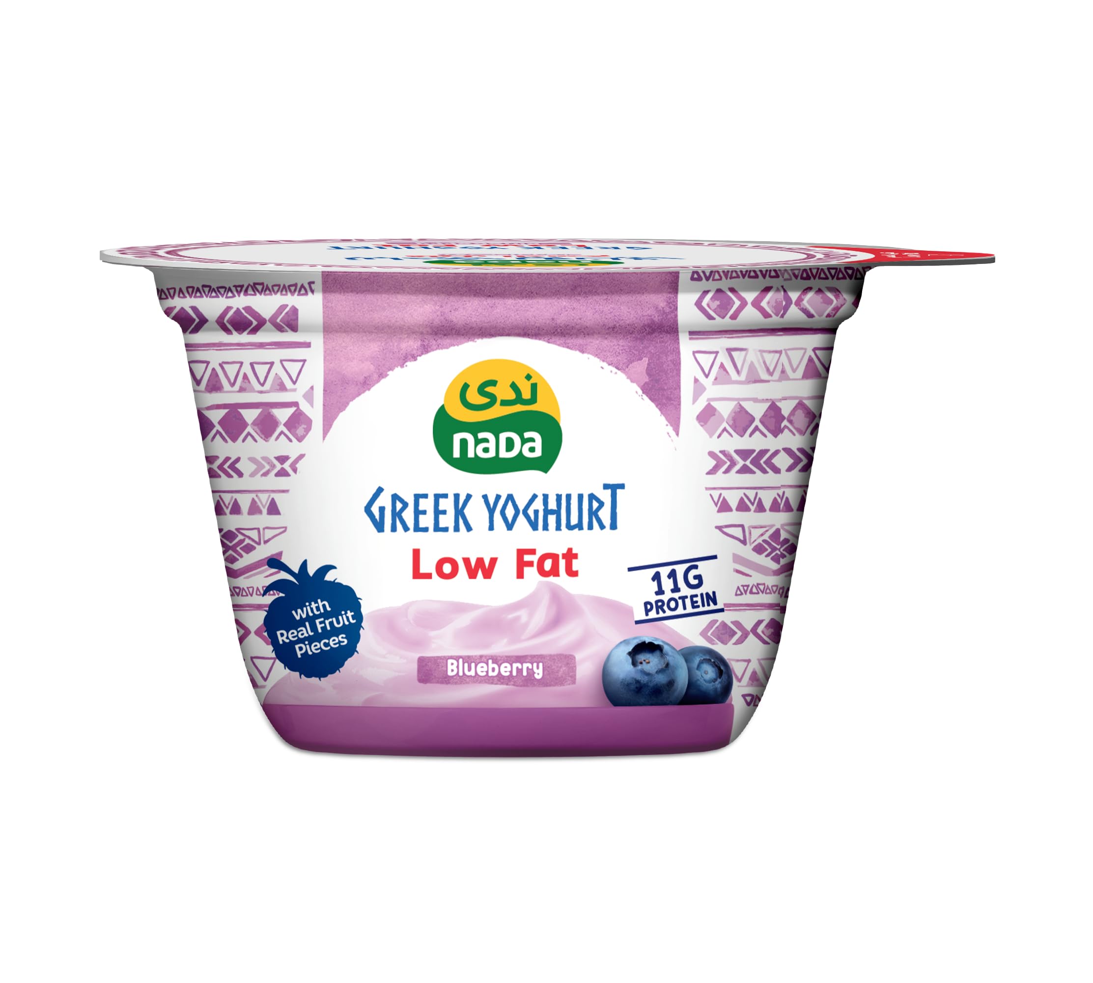 Nada Greek Yoghurt Blueberry Low Fat 160g