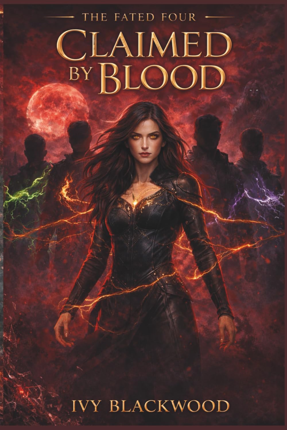 Claimed by Blood: A Reverse Harem Paranormal Romance (The Fated Four Book 2)