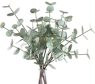 6PCS Artificial Eucalyptus Stems, 17.7