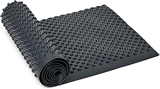 membrane &agrave; picots HDPE - Film de drainage et &eacute;tanch&eacute;it&eacute; - Protection murs enterr&eacute;s, fondations, jardin sur&eacute;lev&eacute; - 0,5 m &times; 2,5 m GD-0160