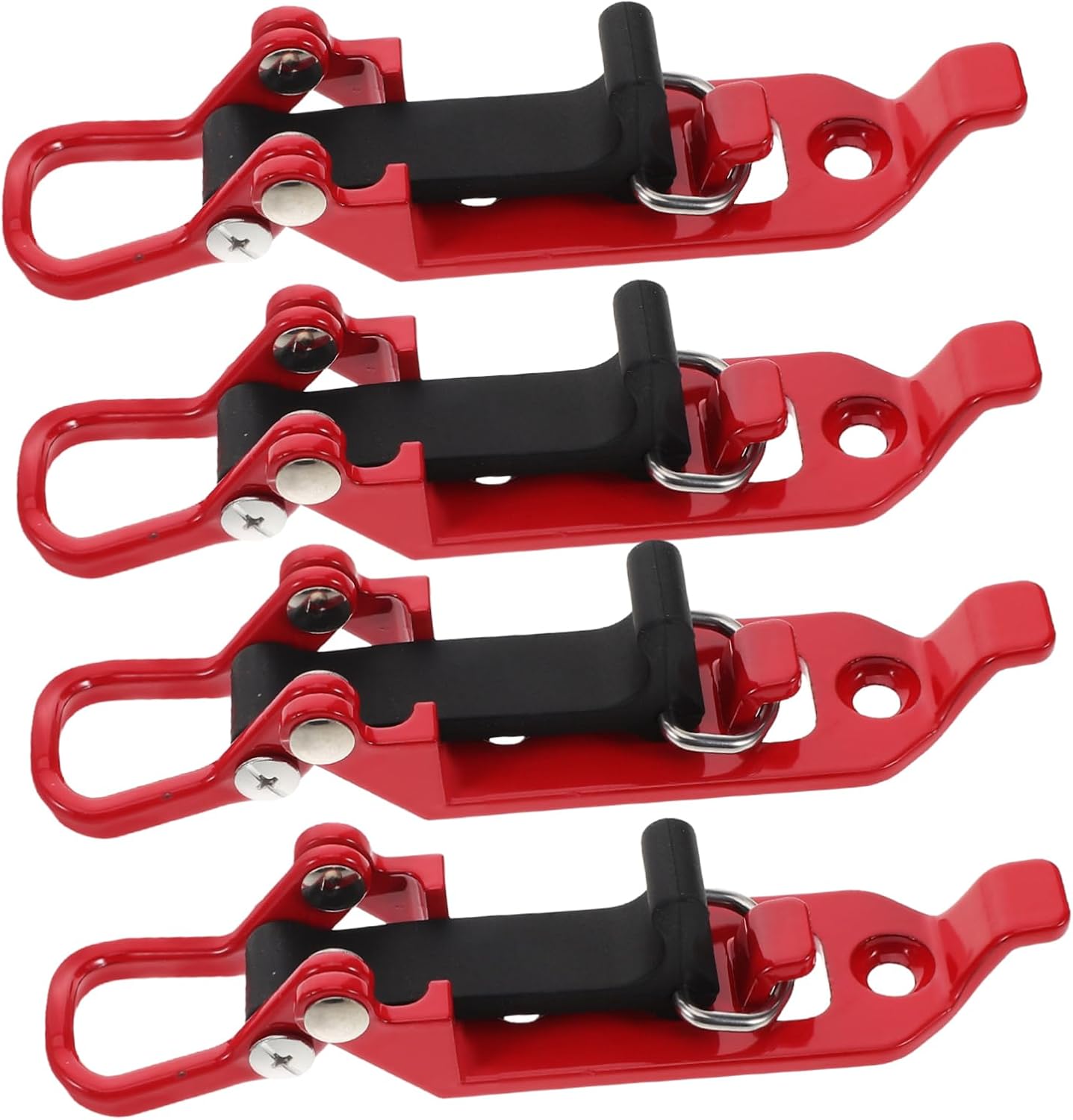 ABOOFAN 4pcs Firefighting Gear Mounting Brackets Heavy Duty Shovel Clamp Holder for Car Roof Rack Fire Fighter Tools Equipment Firefighter Gear Accessories