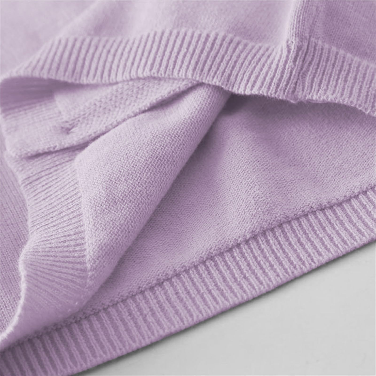 Cárdigan de punto para niñas de primaria, color liso | Diseño discreto y escolar, práctico para clases, recreo y excursiones escolares en la vida cotidiana