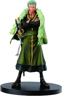 Banpresto One Piece 6.7-Inch 15th Anniversary Edition Zoro DXF Sculpture, The Grandline Men Volume 5