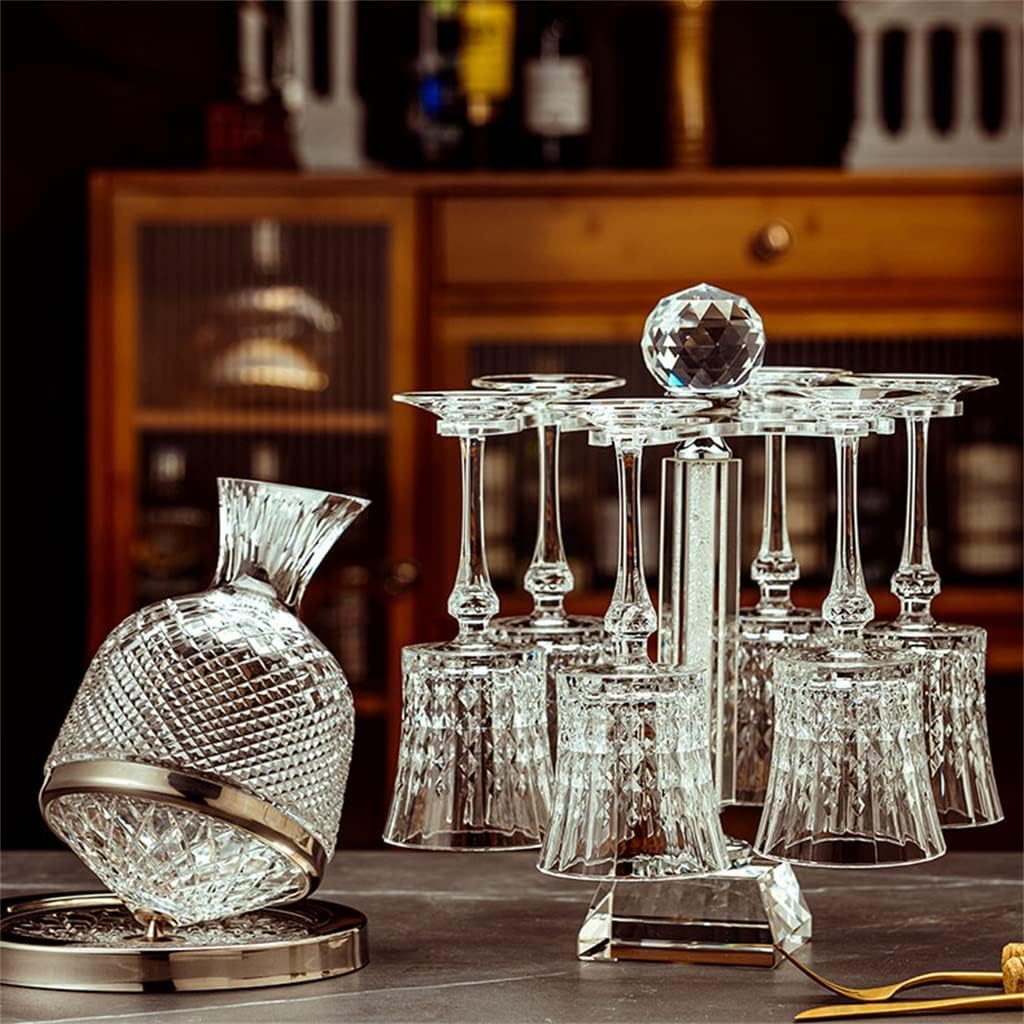 Tumbler Decanter Spinning Top Red Wine Household Set Tie Pot