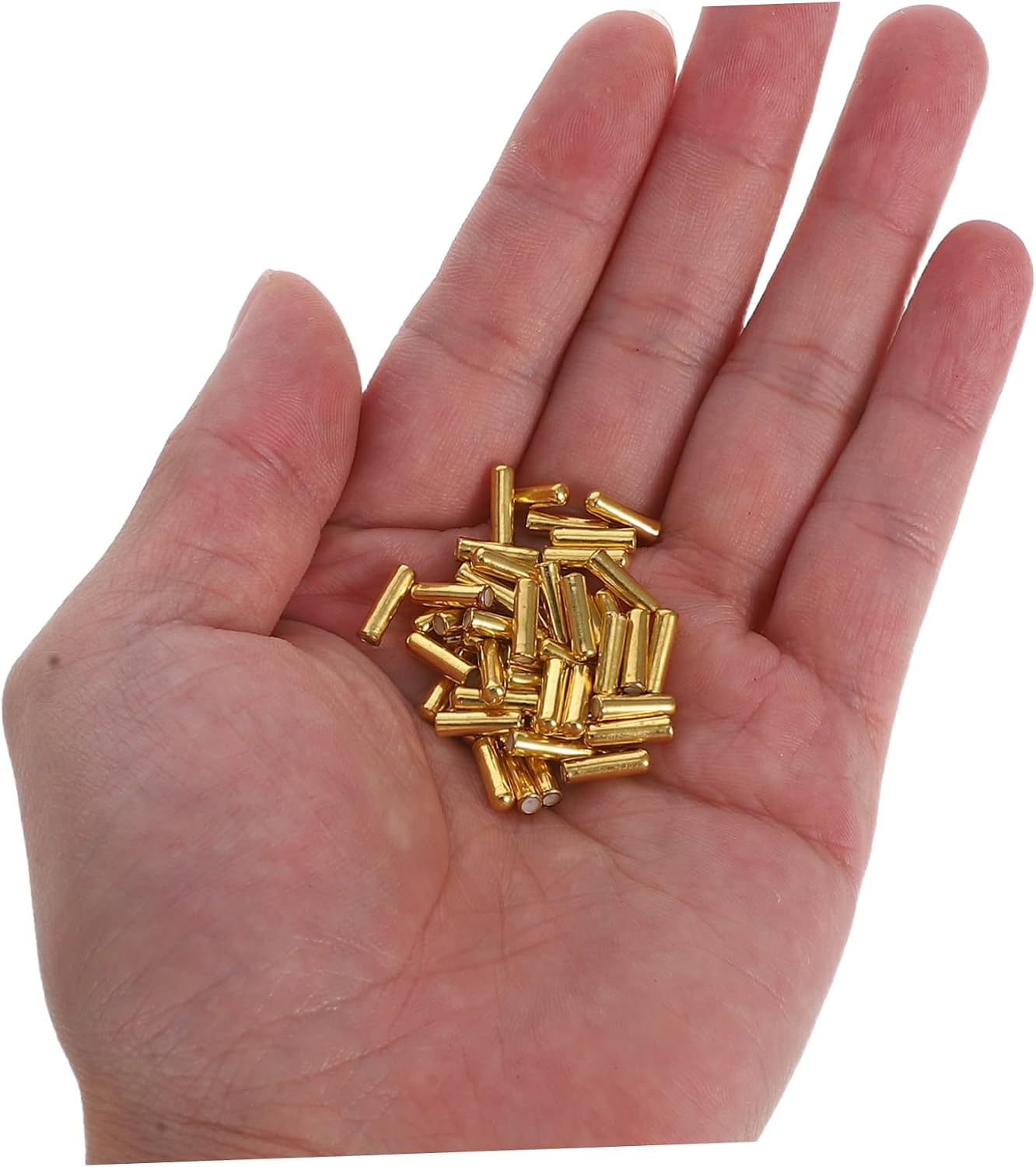 50pcs Copper Brooch Pin Backs with Safety Cap Locking Clasps for DIY Jewelry Making Durable and Straight Design for Enamel Lapel Pins Brooches and Accessories