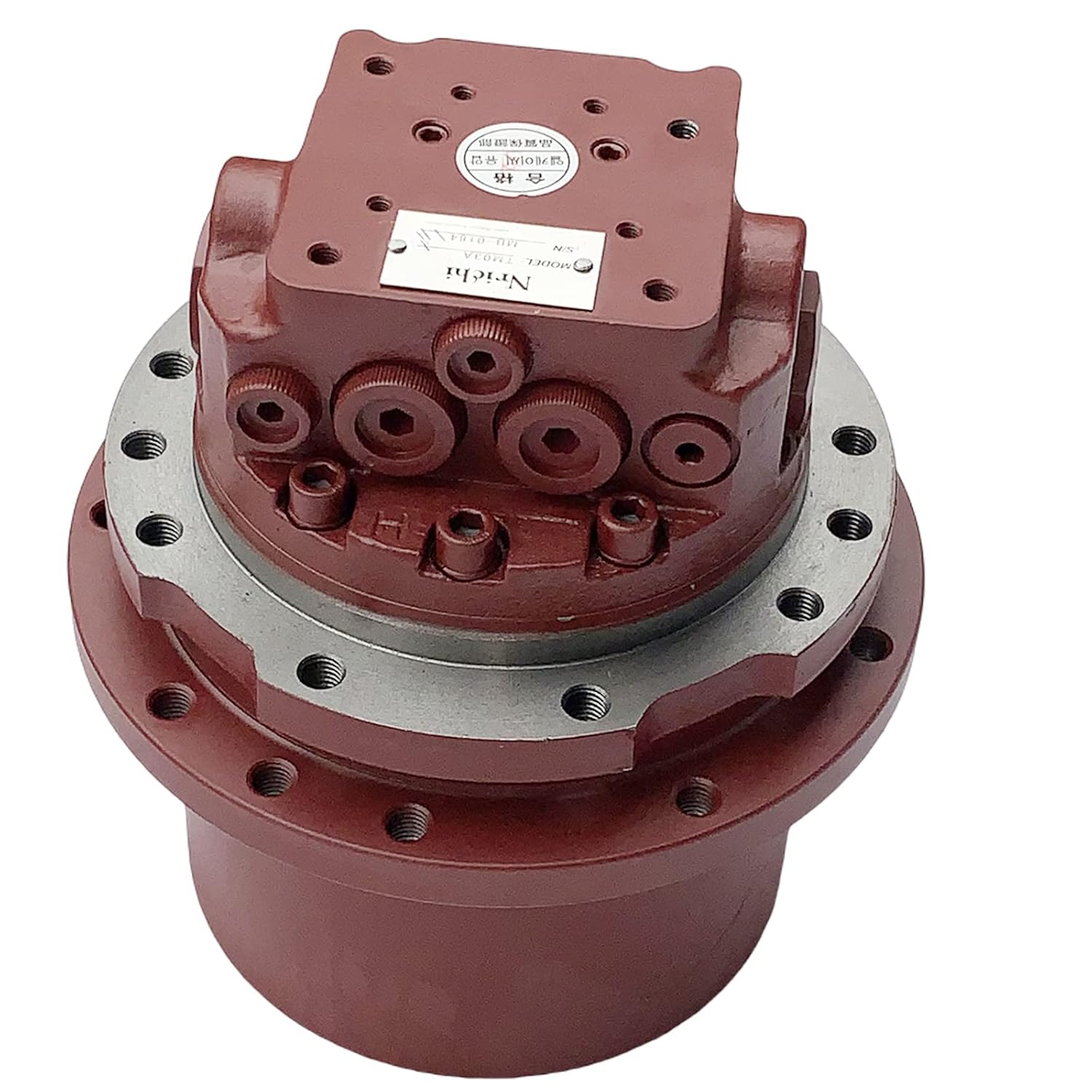 ZTUOAUMA Hydraulic Final Drive Track Motor 172458-73700 Compatible with Yanmar Mini Excavators VIO35 VIO35-2 VIO35-3 VIO35-5