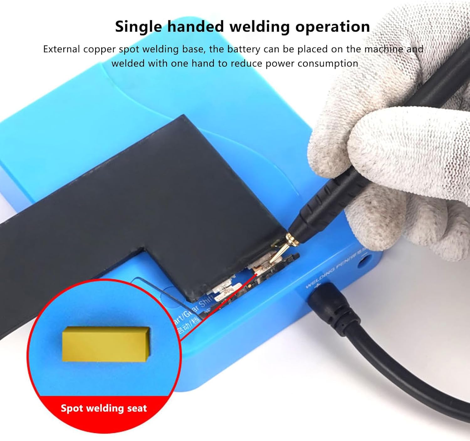 Adjustable Capacitor Energy Storage Spots Welder With 3 Gears Welding Tool For And Metal Battery Welding Battery Spots Welder