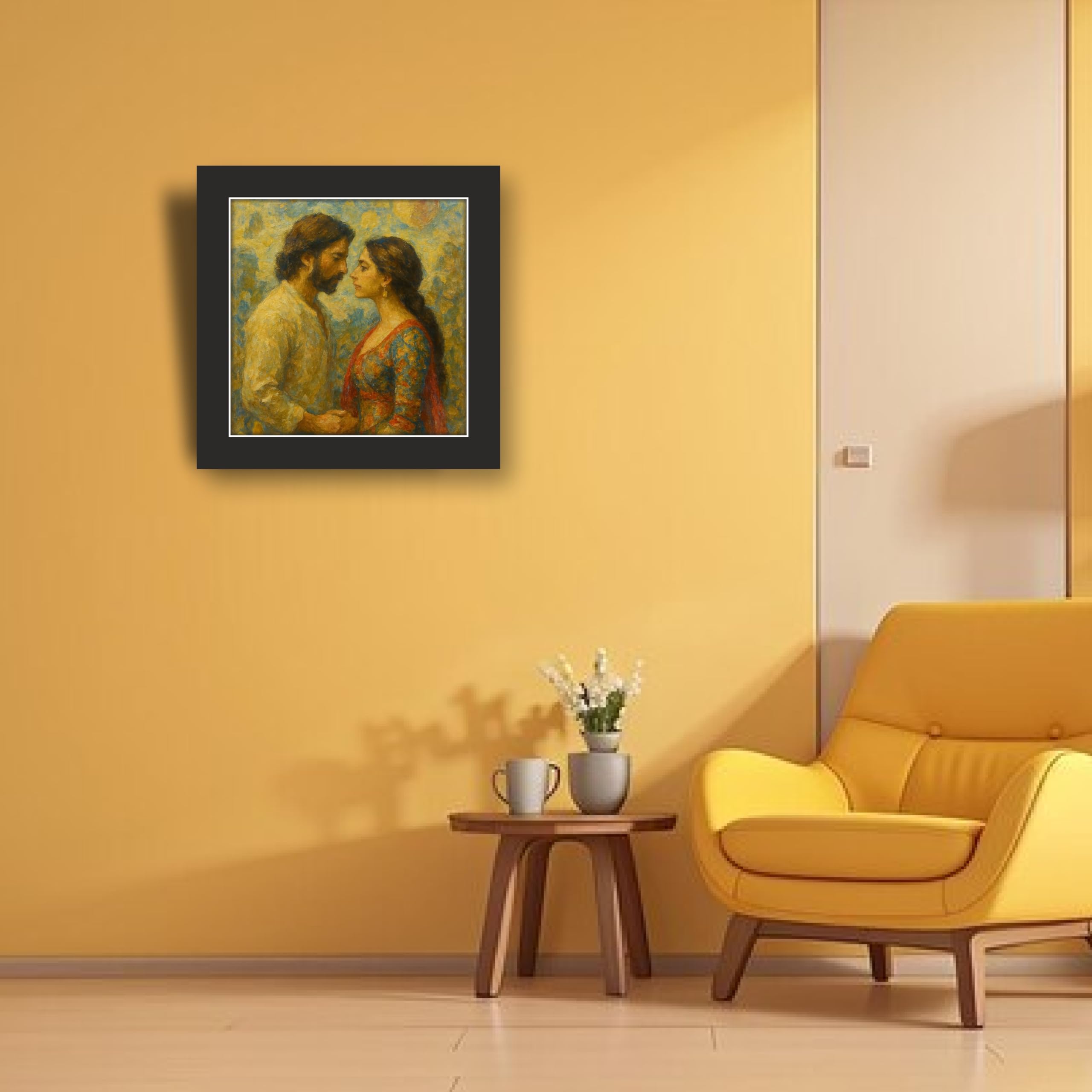 Impressionist Style Frame - Personalized Artwork Inspired by Light…