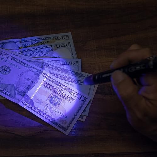 Miniatura 3 de Weltool M6-UV Penlight - Luz negra de 395 nm UV LED, luz negra, luces ultravioleta para arte de uñas, inspección de hoteles, documentos fraudulentos