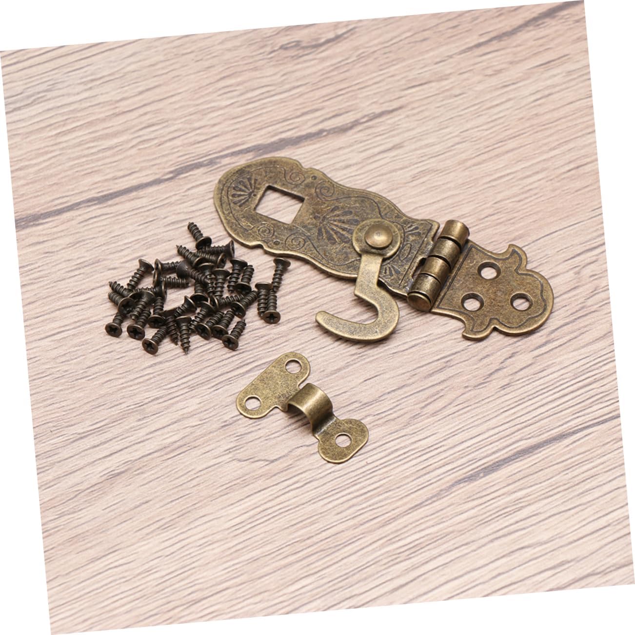 Classic Notebook Lock Retro Latch Buckle 4pcs Set for Diary