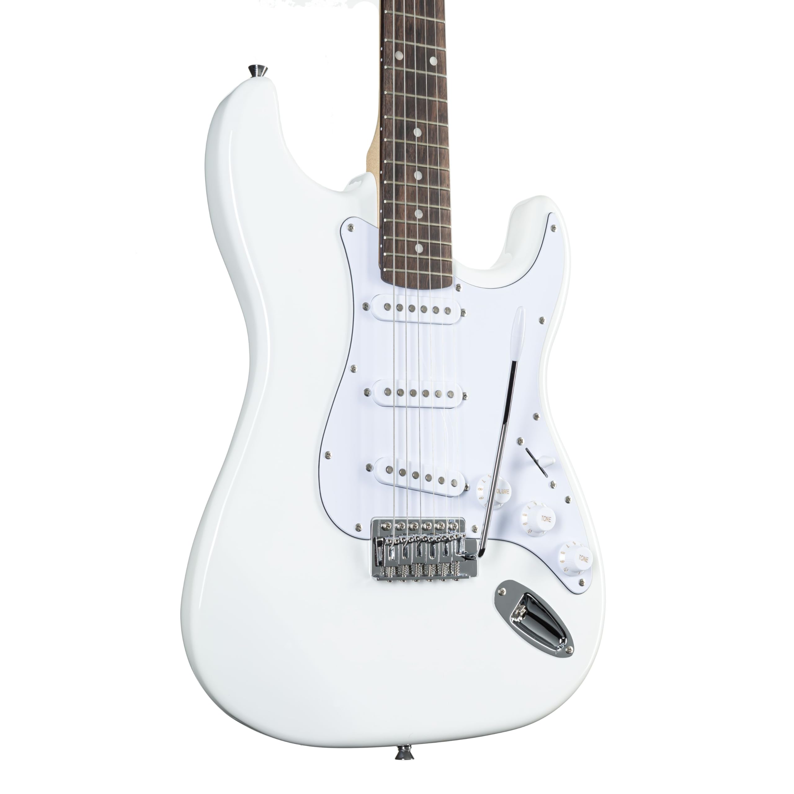 J & D ST II White - Guitare Électrique
