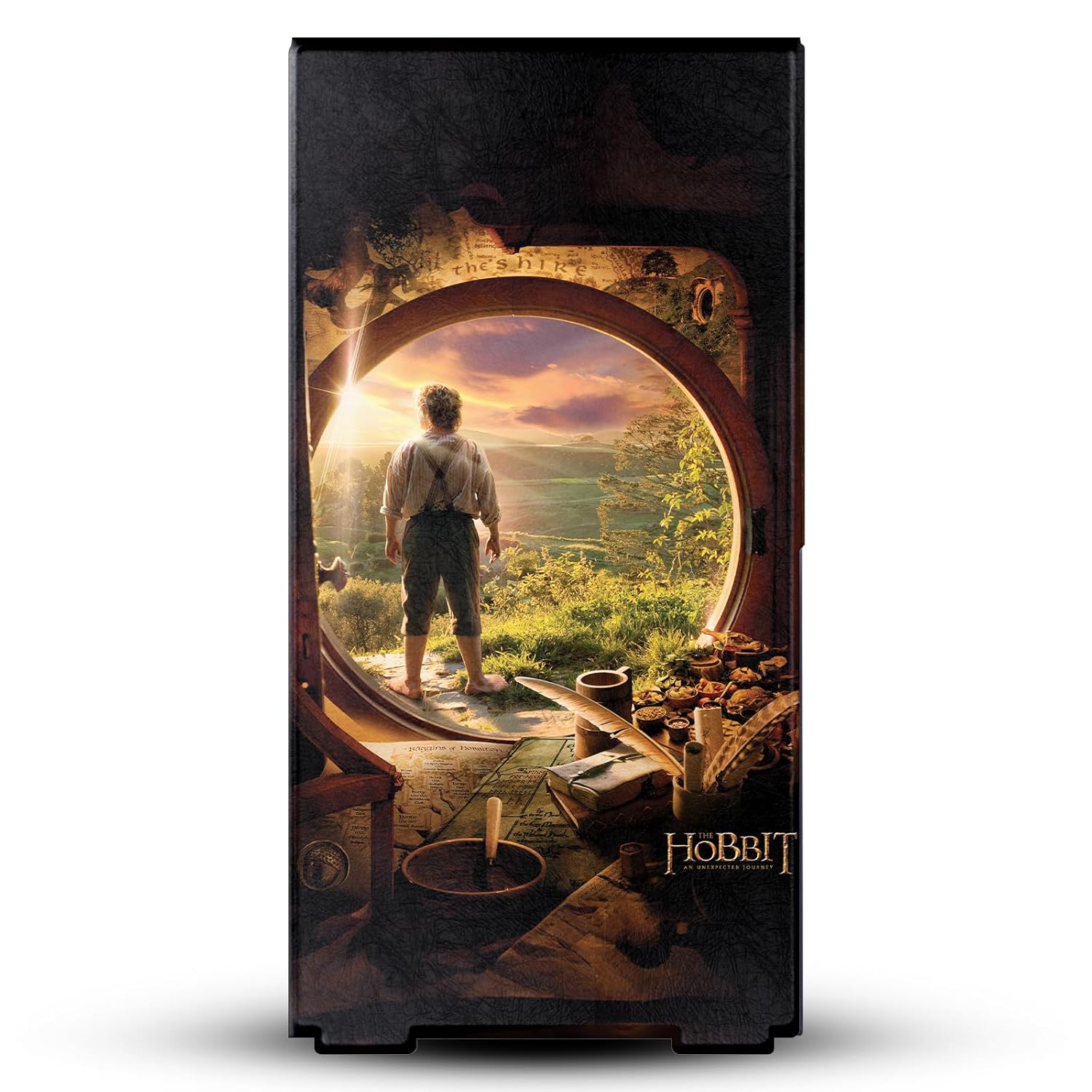 Head Case Designs Officially Licensed The Hobbit An Unexpected Journey Hobbit In Door Key Art Game Console Wrap and Game Controller Skin Bundle Compatible With Xbox Series X
