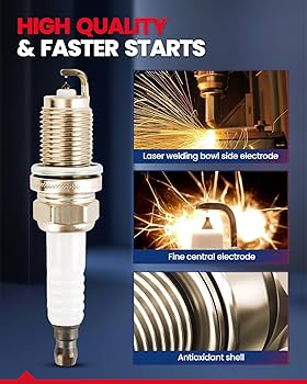 Amazon.com: 91187, LKAR6AIX-11 Spark Plug,KAX Double Iridium