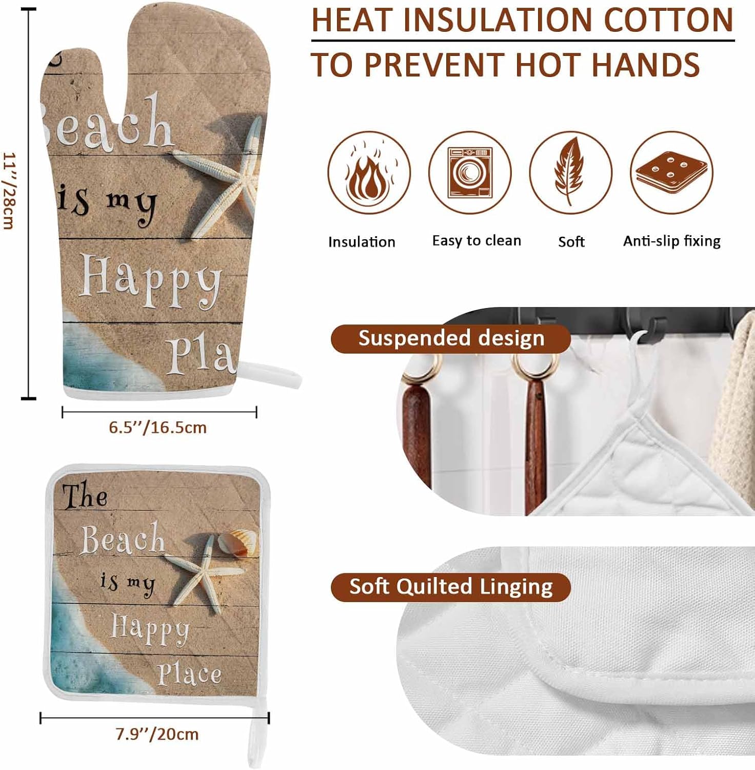 コトブキヤ 1/144 売れ筋 SRG-S ペルゼイン・リヒカイト 34 コトブキヤ ペルゼイン・リヒカイト S.R.G-S 034 S.R.G- 耐熱ミトン おーぶんみとん ヒトデ 砂浜 貝殻 ビーチ 写実 オーブン ミトン·鍋敷2点セット 鍋つかみ 耐熱グローブ オーブングロ