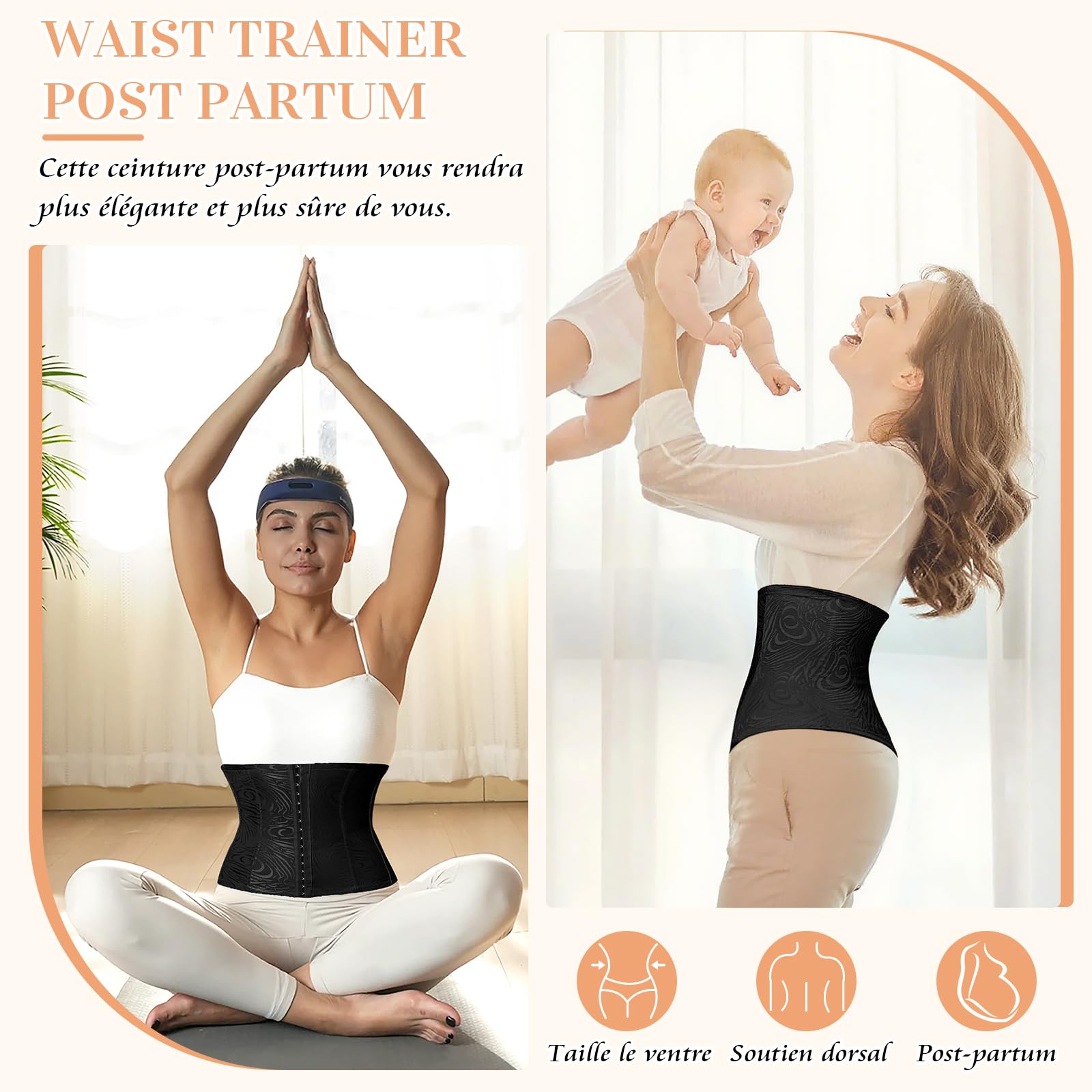 Femme Waist Tranier Corset Body Sculptant
