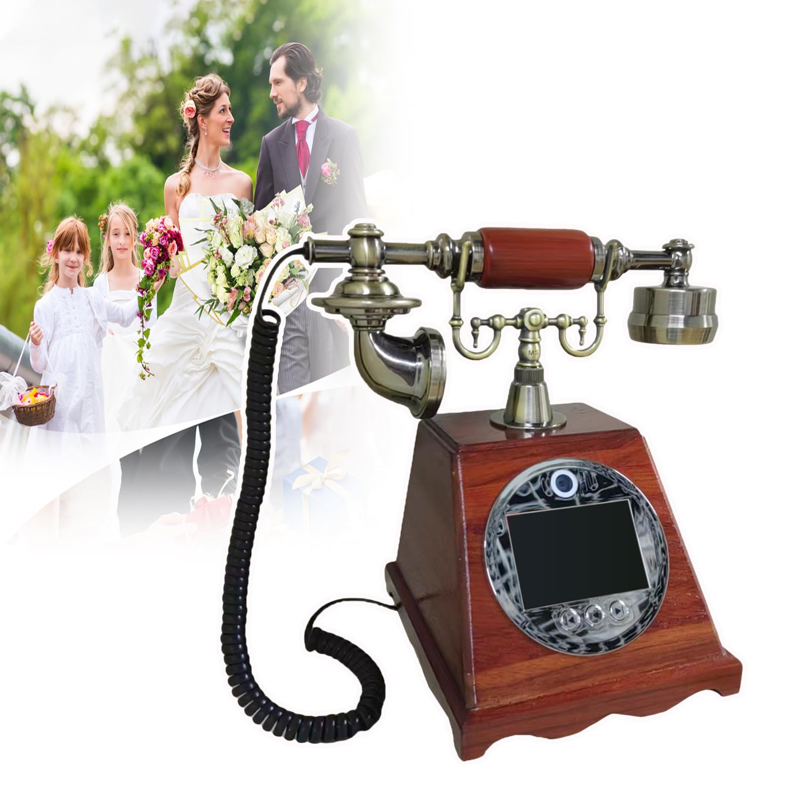 WIANQIAN Wedding Audio Guest Book, Creative Customized Video Messages A