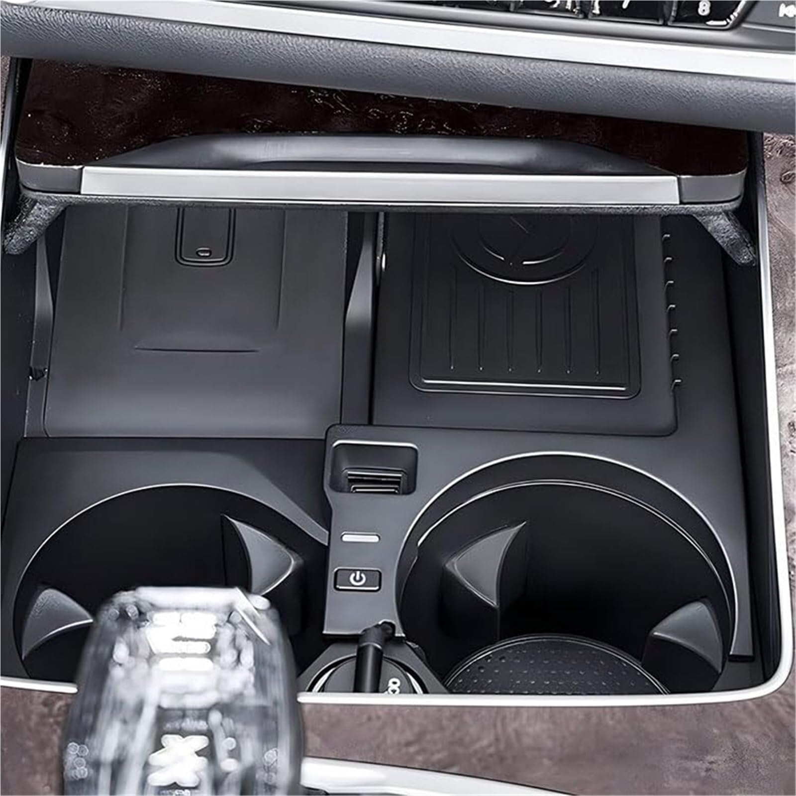 Ładowarka bezprzewodowa, do BMW, X5 2020-2024 Panel ładowarki samochodowej QI Wireless Pad do ładowania telefonu 15 W Ładowarka samochodowa bezprzewodowa Elektronika Zdjęcie Bezprzewodowa ładow