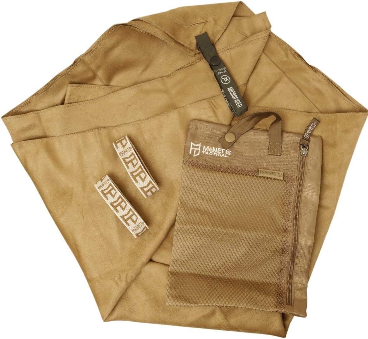 GEAR AID Quick Dry Microfiber Towels - Super Absorbent, Odor-Resistant, Fast Drying with Mesh Bag, Perfect for Camping and Travel, Sizes