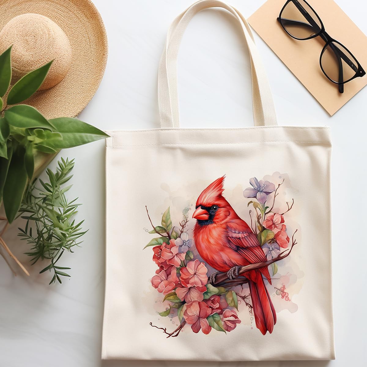 Canvas Tote Bag- Aesthetic Tote Bag Shoulder Reusable Grocery Bags - Image 3