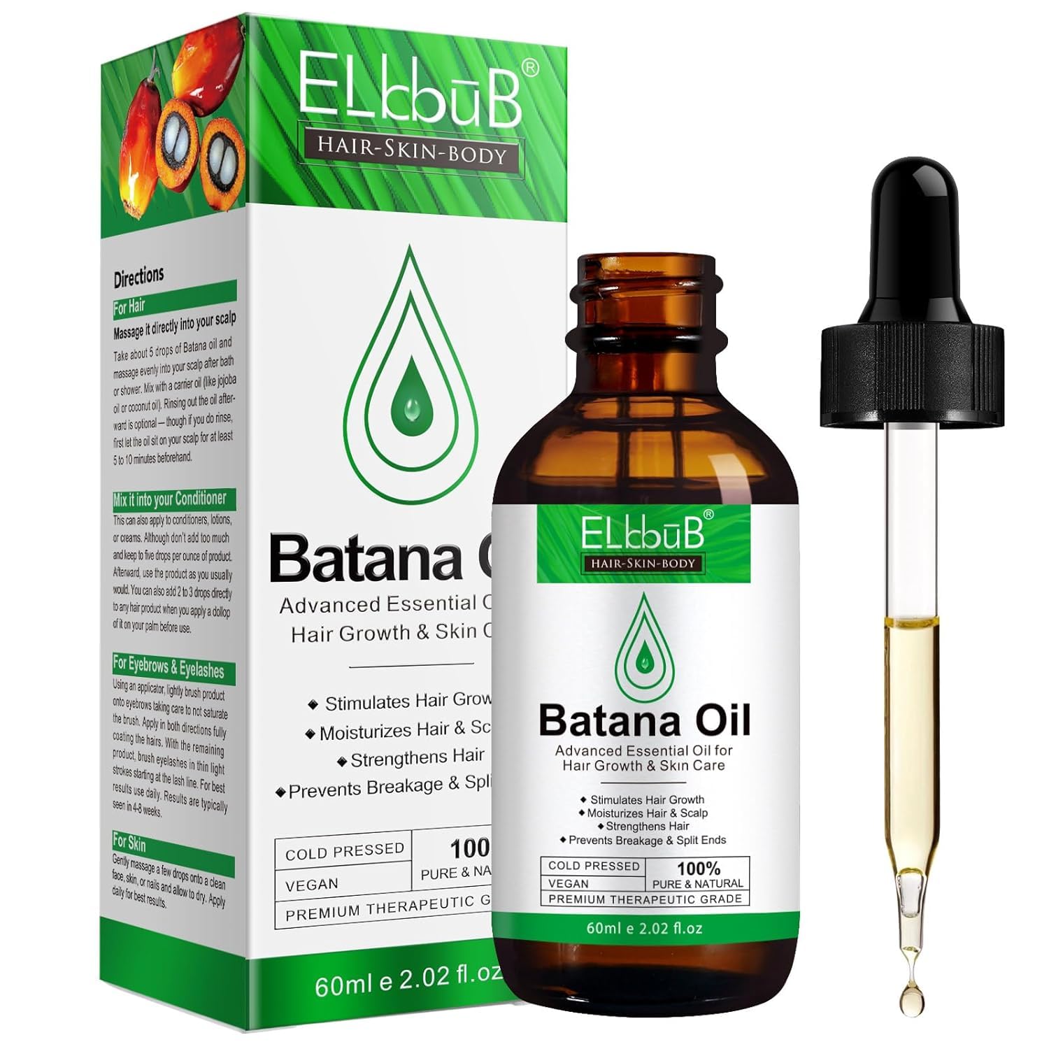 Batana ReliCo per la crescita dei capelli Dr Sebi Organic