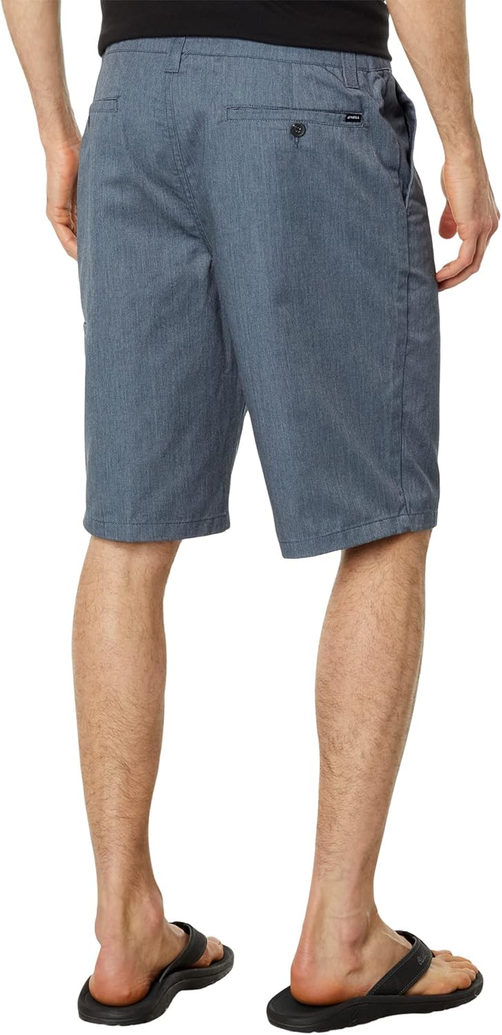 O'NEILL Men's Khaki Shorts -Stretch 22 Inch Outseam Chino Shorts Men-Classic Shorts for Men-Comfortable and Versatile