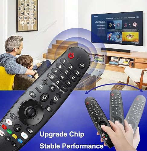 Miniatura 5 de Control remoto de repuesto para LG Magic Smart TV (sin voz ni puntero), compatible con AKB75855501 LG Smart TV LCDLEDOLEDQNEDNanoCell4K UHDSuper UHD