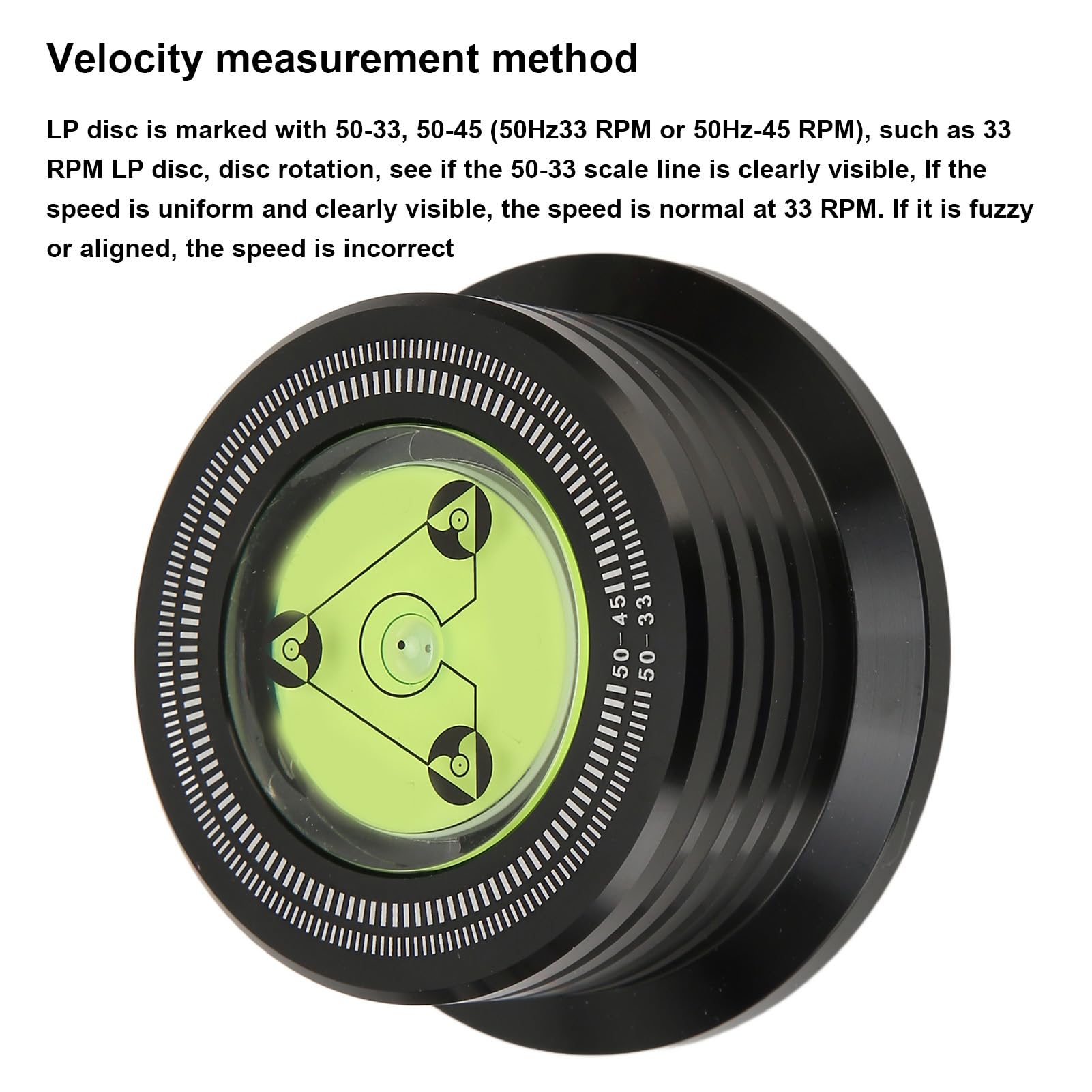 Record Weight Stabilizer, VBESTLIFE Draaitafel Record Clamp Disc Stabilizer Aluminium Vibratie Reducer voor LP Record Weight Player (Zilver