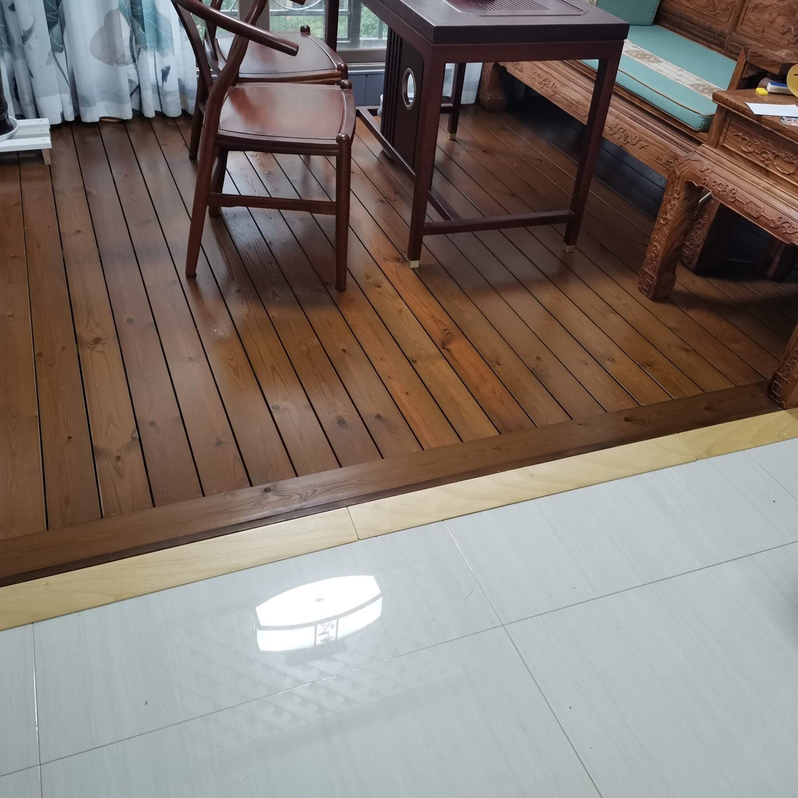 Umbral interior de madera maciza, 1 3,5 cm, rampa de acceso de subida, rampa de acceso para minusválidos, puertas escalones cobertizo antideslizante para sillas de ruedas rampa