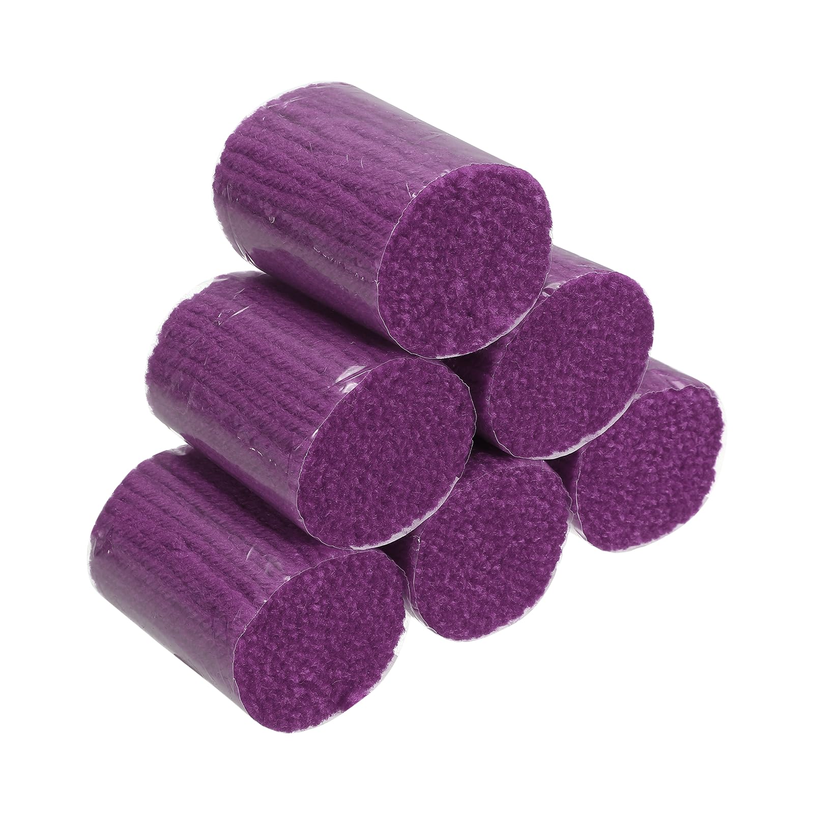 sourcing map 6 Rolls Latch Hook Yarn, 3mm Dark Purple Latch Hook Kit Yarn