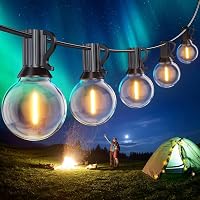 SUWIN 45m LED Kerti Fényfüzér 150 Izzóval Kültéri Vízálló Meleg Fehér 1