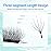 NAGARAKU 5D W Shape Eyelash Extension VERSION 2.0 lash Supplies Natural Soft Volume 0.07mm C curl 14mm Premade Fans PBT Matte Black Cluster W Lash Easy Fanning False Lashes yy Lashes