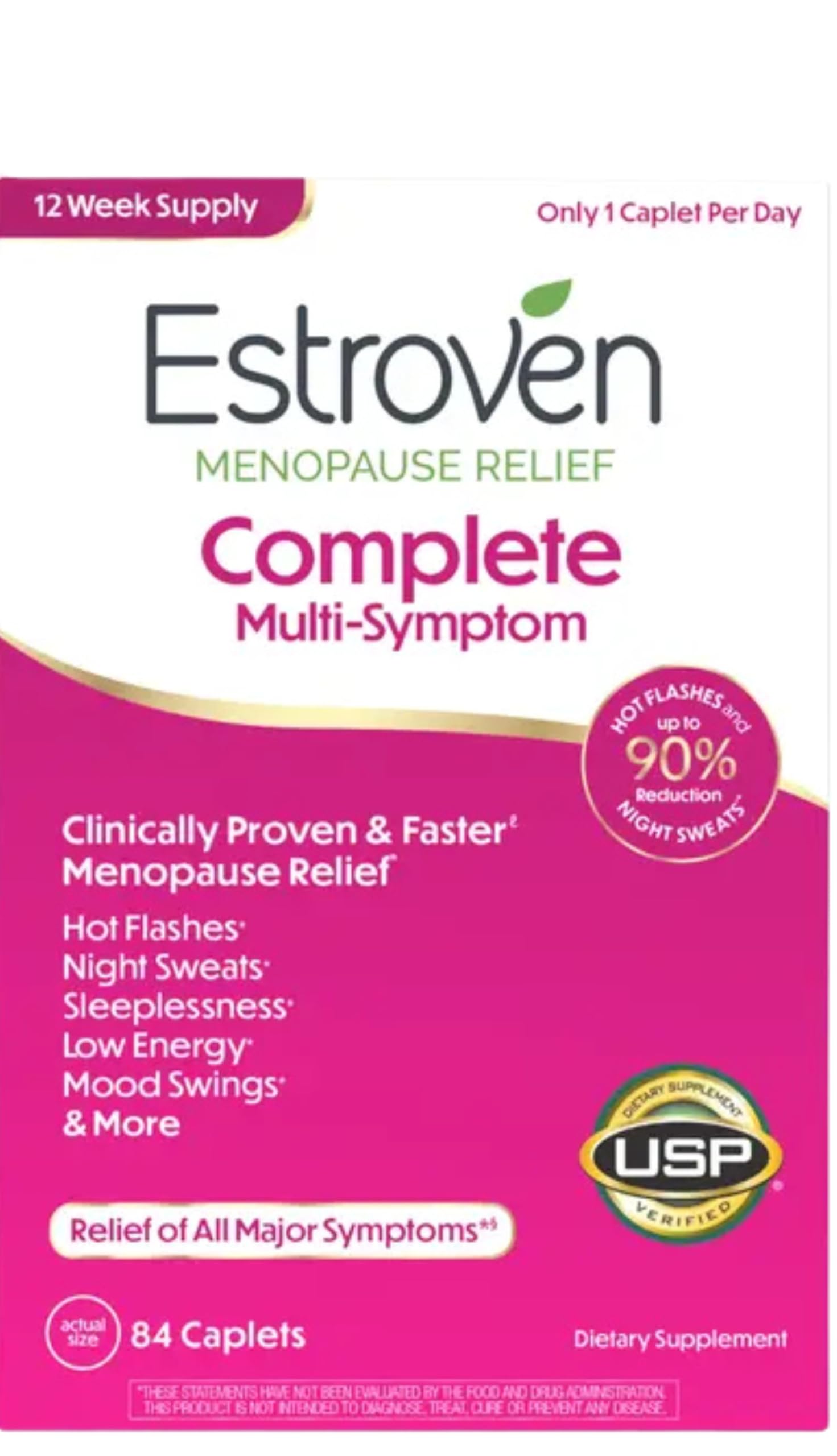 Value Pack - Complete Multi-Symptom Menopause Supplement for Women, 84 Ct.
