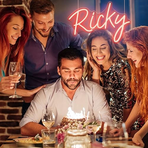 Miniatura 5 de Letreros de neón personalizados RGB para decoración de pared, letrero de neón LED dinámico regulable y personalizable, letrero de luz colorido,